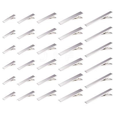 Iron Alligator Hair Clip Findings IFIN-PH0024-38P-1