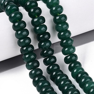 Natural White Jade Beads Strands G-Q613-01F-06-1