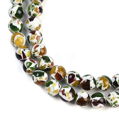 Sythetic Amber Beads Strands X1-G-M199-02D-1