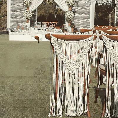 Cotton Bohemian Chair Decorations HULI-PW0002-123A-1