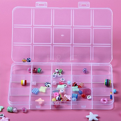 1Pc Polypropylene(PP) Bead Storage Containers CON-DJ0001-48-1
