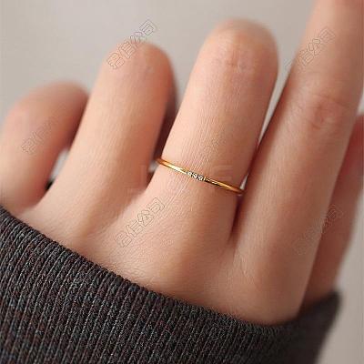 201 Stainless Steel Finger Rings FS-WG09D95-10-1