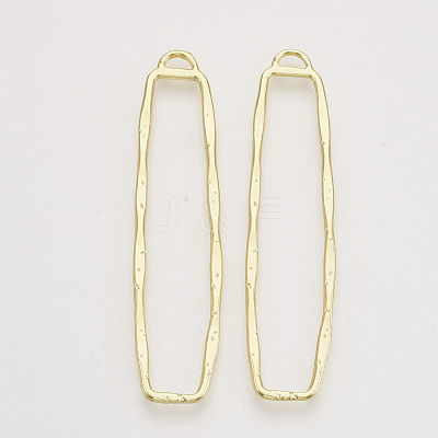 Alloy Open Back Bezel Big Pendants PALLOY-S121-160-1