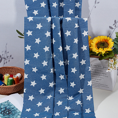 Cotton Denim Fabric DIY-WH0504-775A-03-1