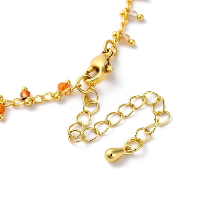Brass Cable Chain Necklace Making KK-K337-12G-10-1