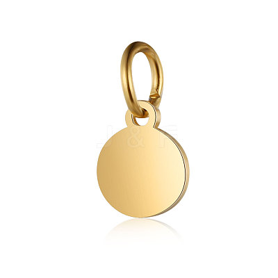 Ion Plating(IP) 304 Stainless Steel Pendants STAS-I311-33C-G-1
