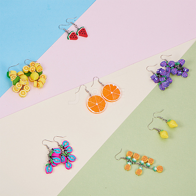 DIY Earring Making DIY-SC0005-86-1
