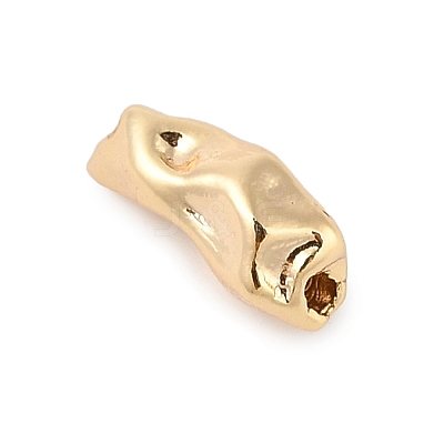 Nuggets Brass Beads KK-F889-01G-02-1