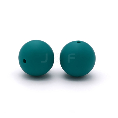 Silicone Beads Round Rubber Bead 15MM Loose Spacer Beads for DIY Supplies Jewelry Keychain Making FIND-SX0001-171-1