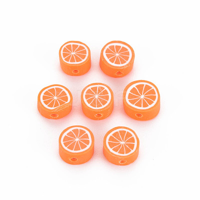Handmade Polymer Clay Beads CLAY-S096-005C-1