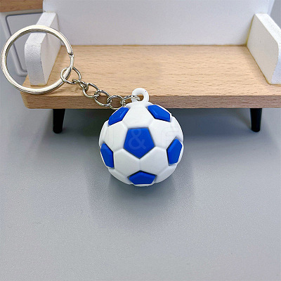 Football PVC Bag Keychain PW-WG5BC74-03-1