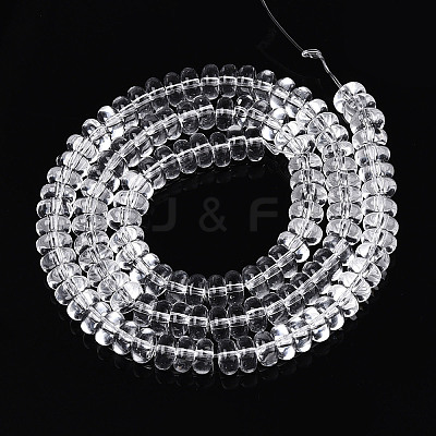 Transparent Glass Beads Strands GLAA-ZX008-6mm-19A-1