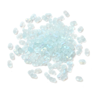 Glass Frosted Seed Beads SEED-NH0002-01D-1