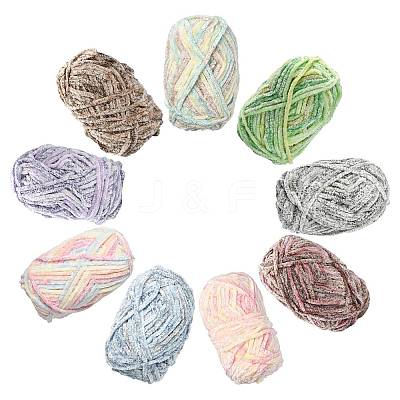 Super Bulky Chenille Polyester Yarn YCOR-FZC0001-01D-1