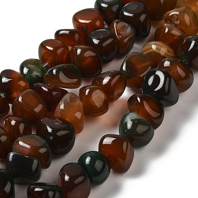 Natural Agate Beads Strands G-H295-B01-14-1