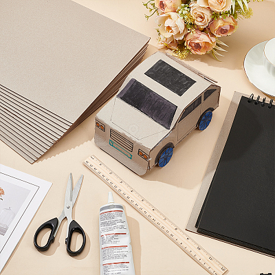 Rectangle Kraft Papers Chip Boards DIY-WH0479-84B-1