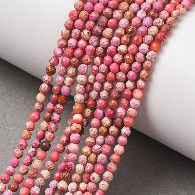 Natural Imperial Jasper Beads Strands G-L578-A09-1