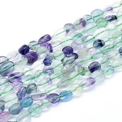 Natural Fluorite Beads Strands G-L550A-02-1