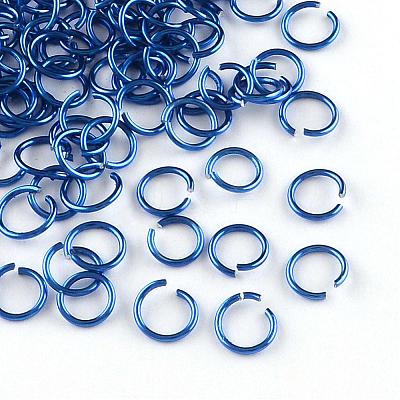 Anodized Aluminum Open Jump Rings ALUM-R005-1.0x10-09-1