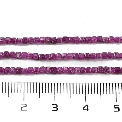 Natural Ruby Beads Strands G-H042-B35-01-1