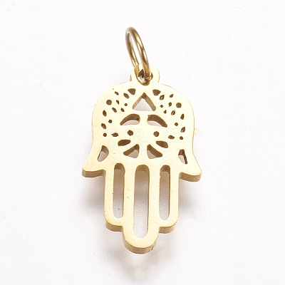 316 Surgical Stainless Steel Pendants KK-I612-07G-1