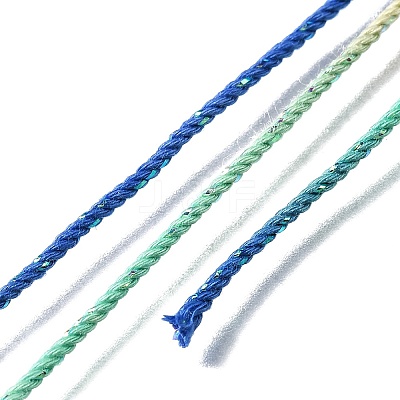 25M Segment Dyed Cotton Twisted String Cord OCOR-F016-03-1