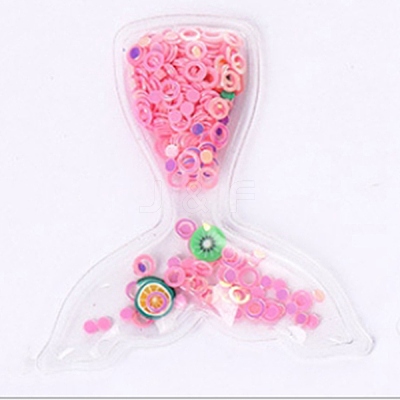 PVC and Paillette Decoration X-HJEW-CJC0002-01B-1