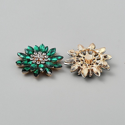Alloy & Glass Cabochons FIND-WH0152-839B-1