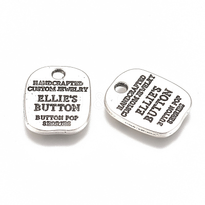 Alloy Quote Charms LS-PALLOY-F260-02AS-1
