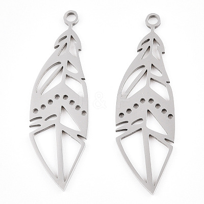 Non-Tarnish 201 Stainless Steel Pendants STAS-S105-JN877-1-1