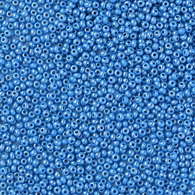 11/0 Czech Opaque Glass Seed Beads SEED-N004-003B-18-1
