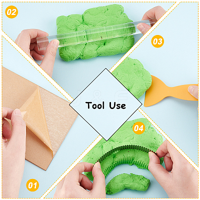 Clay Craft Tools Sets AJEW-GL0004-42-1
