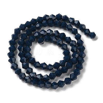 Opaque Solid Color Imitation Jade Glass Beads Strands LS-GLAA-F029-P4mm-09-1