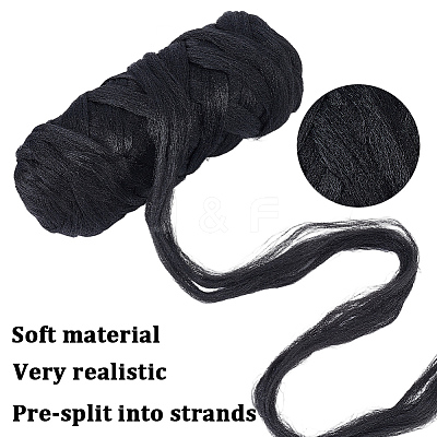 Fibre African Wig Braiding Line AJEW-CY0002-70A-1