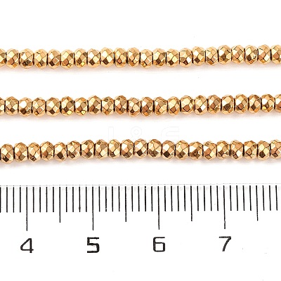 Electroplated Synthetic Non-magnetic Hematite Beads Strands X-G-H027-E01-02-1