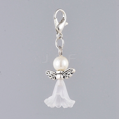 Acrylic Pendants HJEW-JM00382-01-1