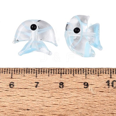 Handmade Transparent Lampwork Beads LAMP-N042-20B-1