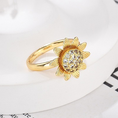 Rotatable Finger Rings for Women RJEW-B115-01G-02-1