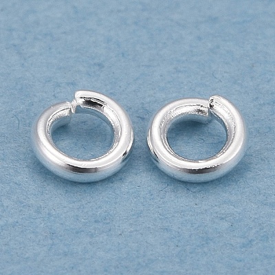 Rack Plating Brass Open Jump Rings KK-O139-18D-S-1