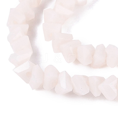 Opaque Glass Beads Strands GLAA-N019-3mm-04-1