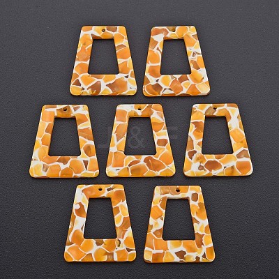 Cellulose Acetate(Resin) Pendants KY-N015-020-04-1