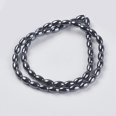 Non-Magnetic Synthetic Hematite Beads G-H1078-1-1