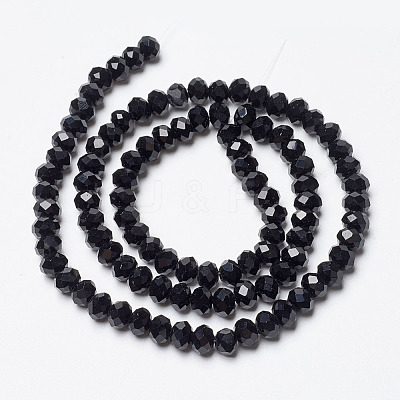 Opaque Solid Color Glass Beads Strands X1-EGLA-A034-P6mm-D18-1