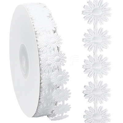 Daisy Polyester Lace Ribbon OCOR-CY0004-18-1