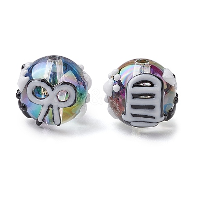 Acrylic Beads OACR-M021-02-1