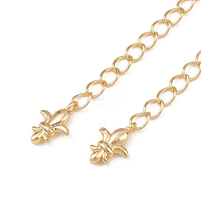 Brass End with Chains KK-H524-19G-1