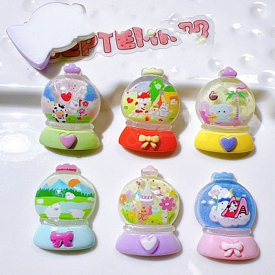 Resin Cabochons CRES-M002-05-1