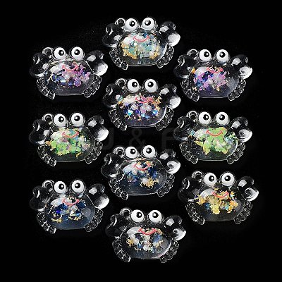 Luminous Transparent Acrylic Pendants TACR-F006-02-1