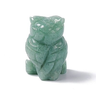 Natural Green Aventurine Display Decorations DJEW-G031-02B-1