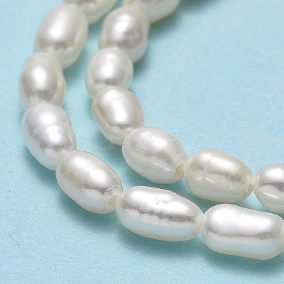 Natural Cultured Freshwater Pearl Beads Strands PEAR-J006-03E-1
